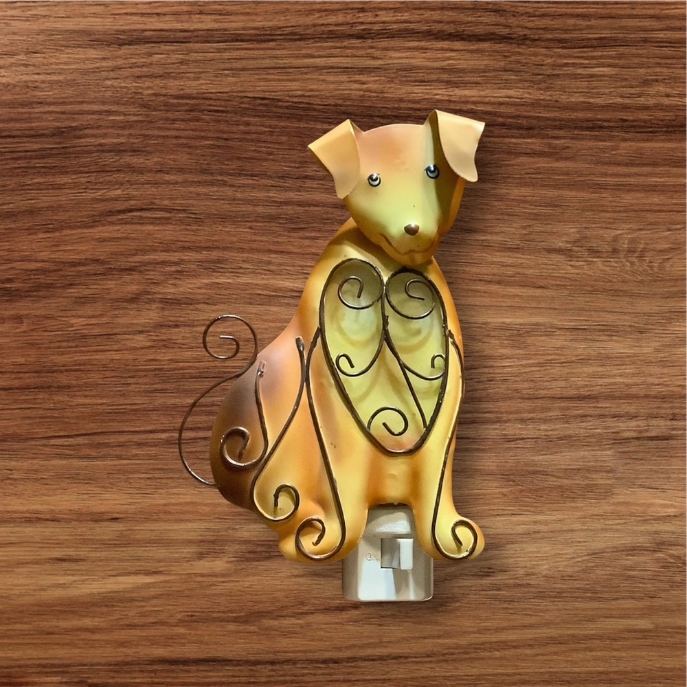 Regal art & Gift Metal dog Nightlight